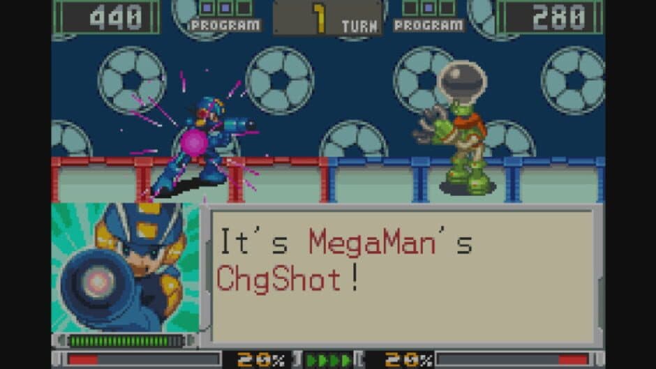 Скриншот 2 из Mega Man Battle Chip Challenge