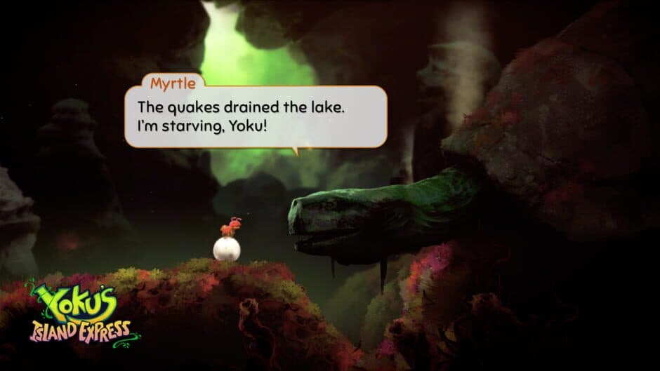 Скриншот 2 из Yoku's Island Express