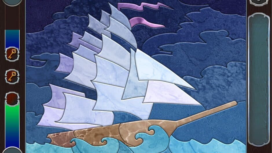 Скриншот 1 из Pirate Mosaic Puzzle: Caribbean Treasures