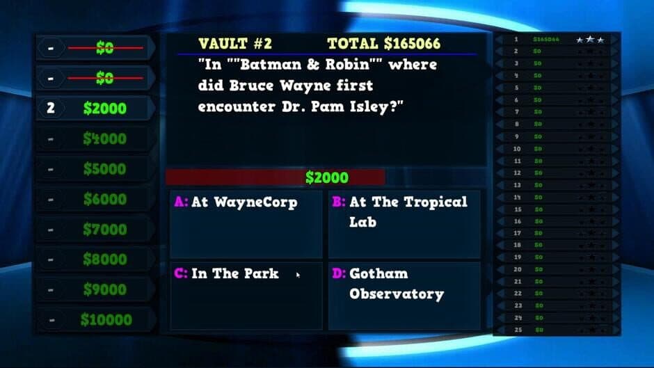 Скриншот 3 из Trivia Vault: Super Heroes Trivia 2