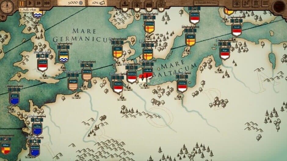 Скриншот 1 из Hanse - The Hanseatic League