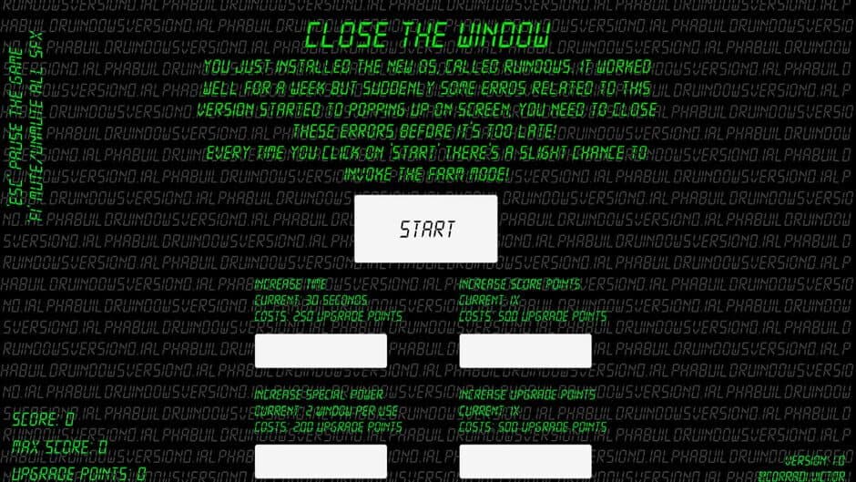 Скриншот 1 из Close the Window!