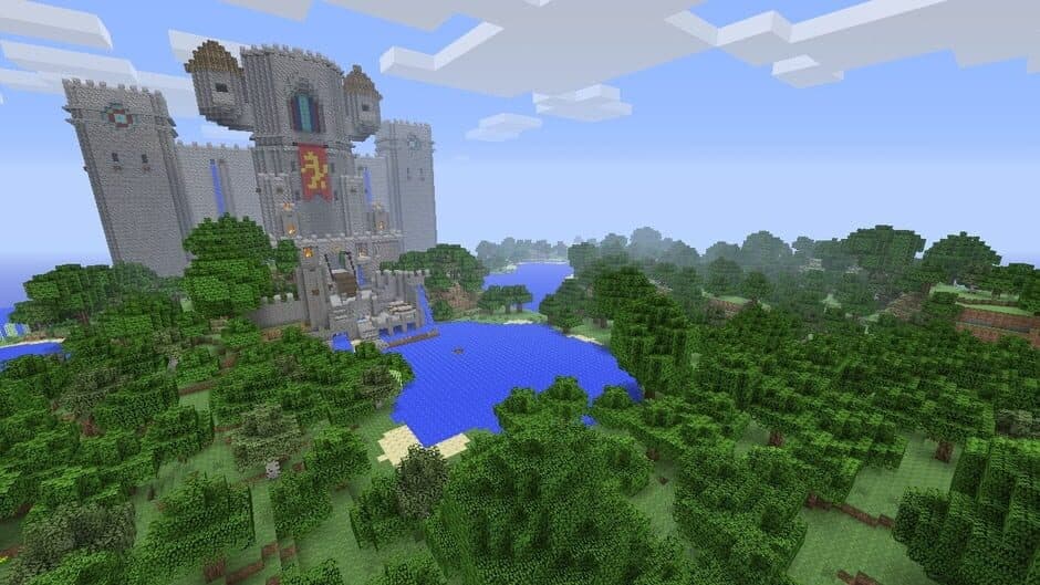 Скриншот 1 из Minecraft: PlayStation 4 Edition