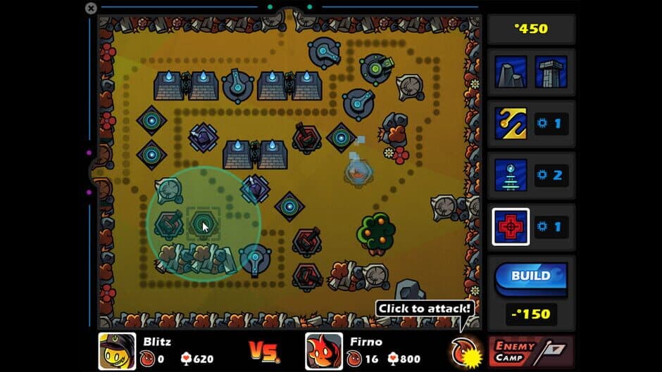 Скриншот 1 из Fire With Fire: Online Tower Attack and Defense