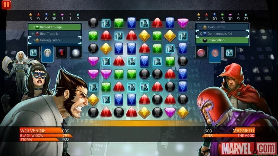 Скриншот 1 из Marvel Puzzle Quest