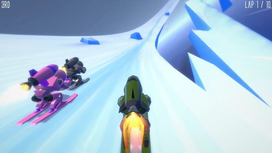 Скриншот 1 из Rocket Ski Racing