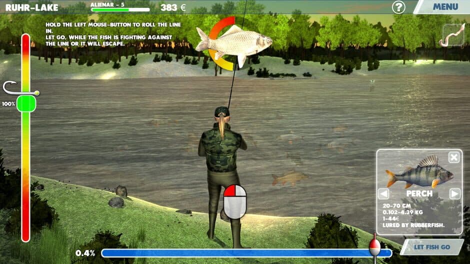 Скриншот 3 из 3D Arcade Fishing