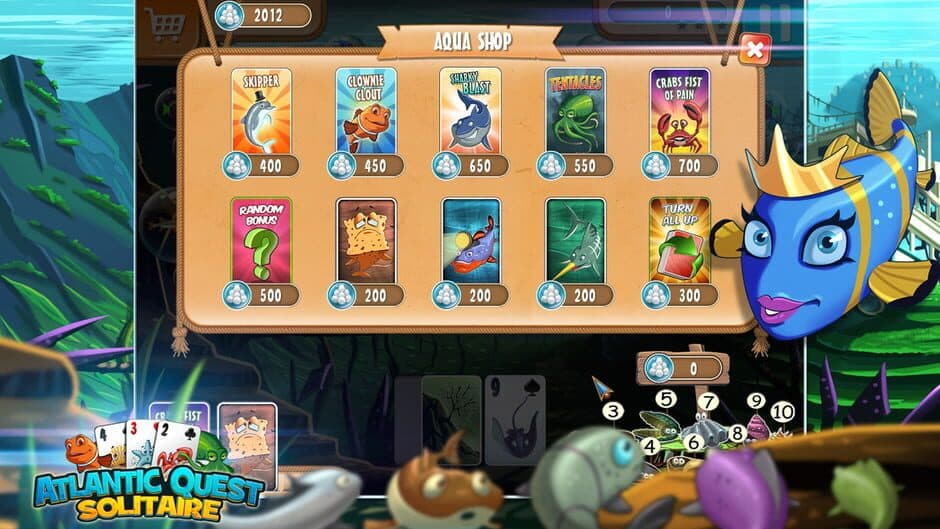 Скриншот 4 из Atlantic Quest Solitaire