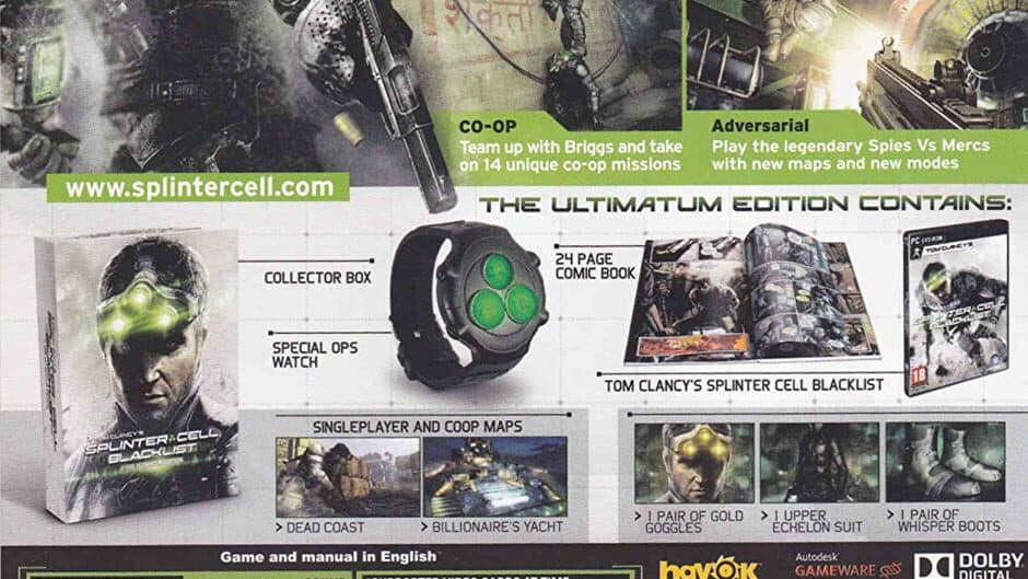 Скриншот 2 из Tom Clancy's Splinter Cell: Blacklist - Ultimatum Edition