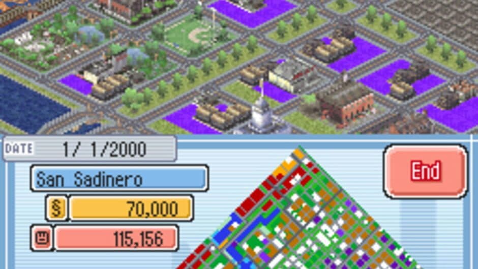 Скриншот 1 из SimCity DS
