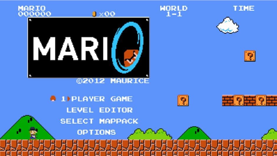 Скриншот 1 из Mari0