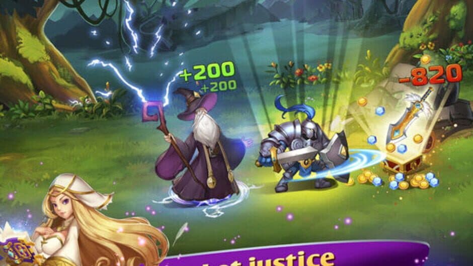 Скриншот 6 из Tap Knights: Heroes & Monsters