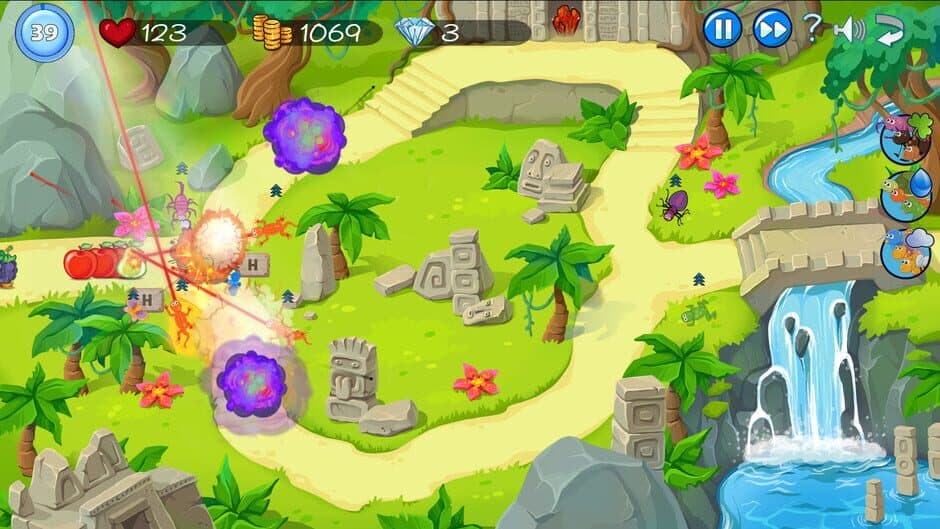 Скриншот 8 из Fruit Tower Defense
