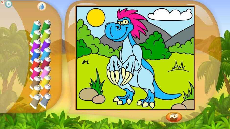Скриншот 5 из Color by Numbers - Dinosaurs