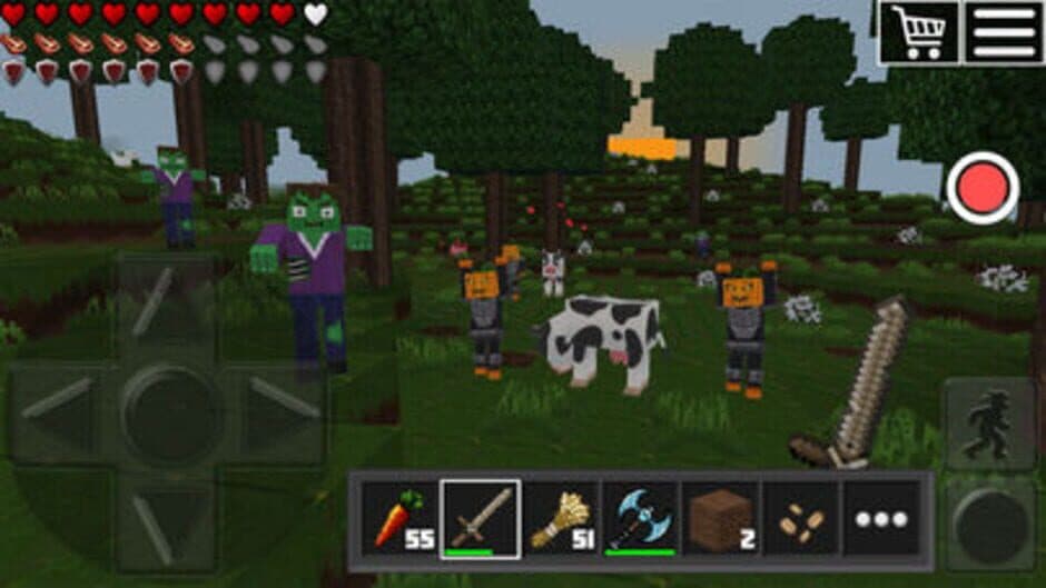 Скриншот 5 из World of Cubes Survival Craft