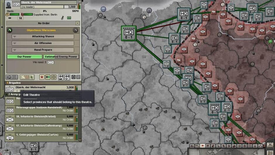 Скриншот 1 из Hearts of Iron III: Semper Fi