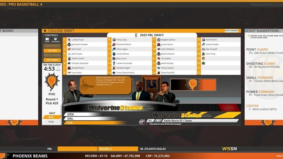 Скриншот 4 из Draft Day Sports Pro Basketball 4