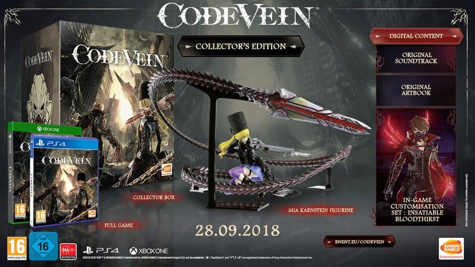 Скриншот 1 из Code Vein: Collector's Edition