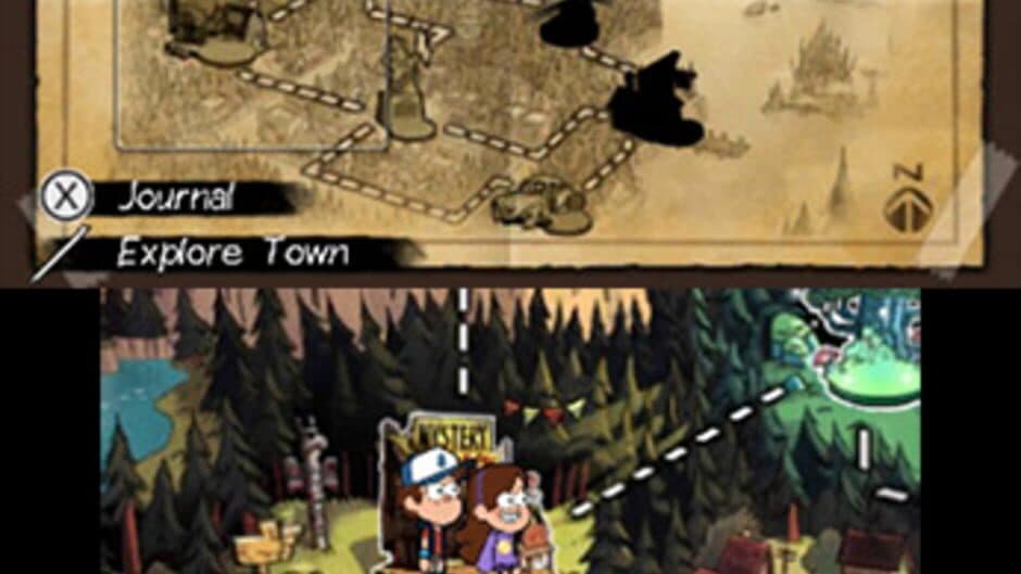 Скриншот 1 из Gravity Falls: Legend of the Gnome Gemulets