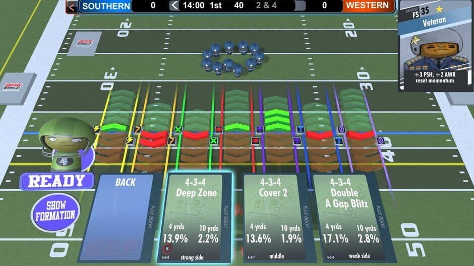 Скриншот 2 из Action Card Football