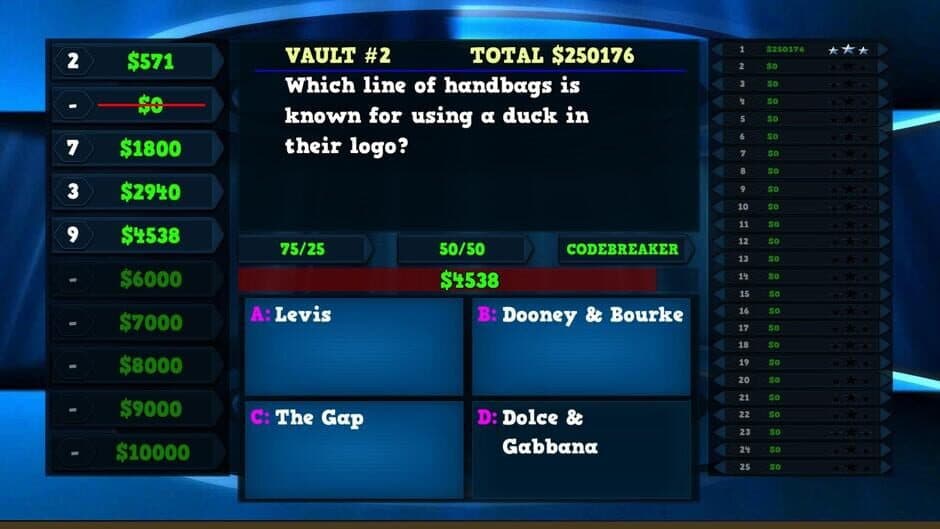 Скриншот 3 из Trivia Vault: Fashion Trivia