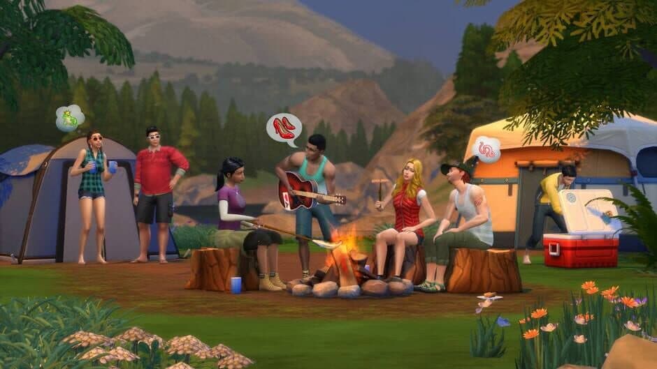 Скриншот 3 из The Sims 4: Outdoor Retreat
