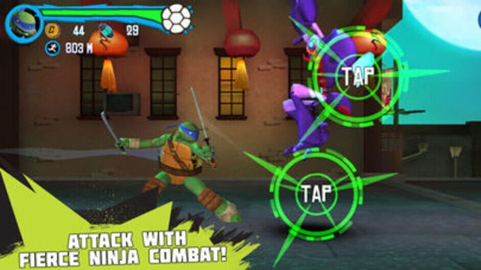 Скриншот 4 из Teenage Mutant Ninja Turtles: Rooftop Run