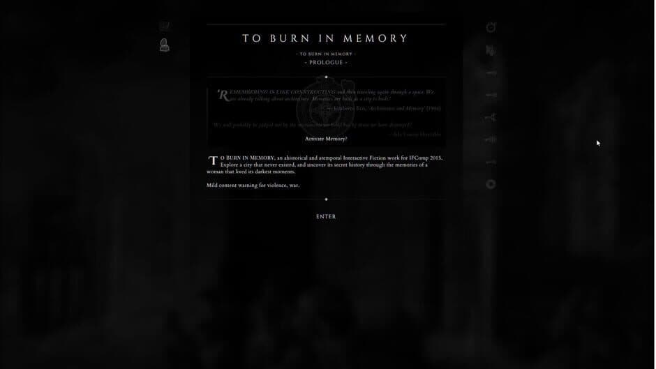 Скриншот 1 из To Burn in Memory