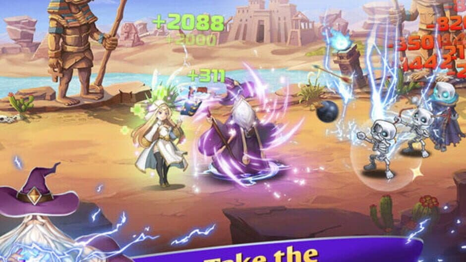 Скриншот 1 из Tap Knights: Heroes & Monsters