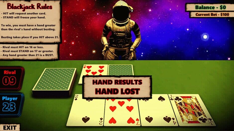 Скриншот 1 из Blackjack In Space