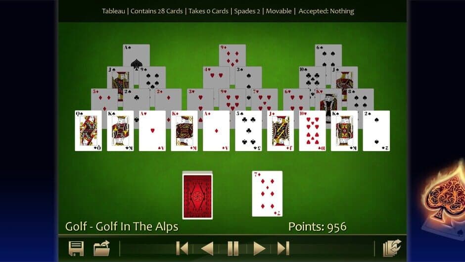 Скриншот 4 из Solitaire 220 Plus