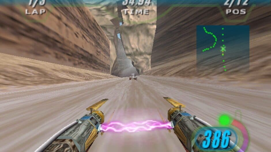 Скриншот 2 из Star Wars: Episode I - Racer