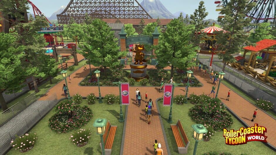 Скриншот 3 из RollerCoaster Tycoon World