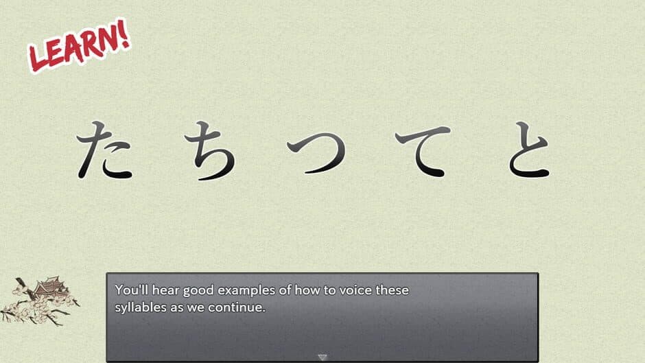 Скриншот 4 из Learn Japanese to Survive! Hiragana Battle