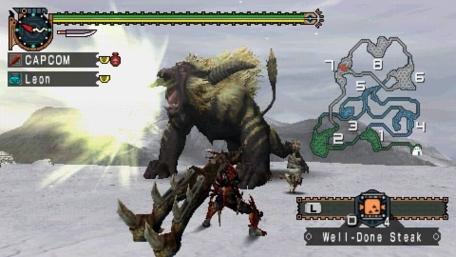 Скриншот 5 из Monster Hunter Freedom Unite