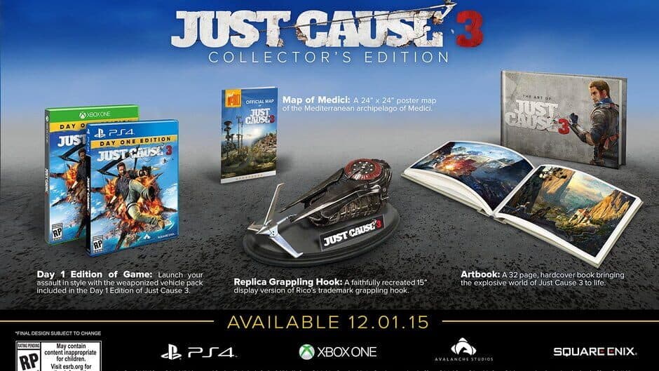 Скриншот 1 из Just Cause 3: Collector's Edition
