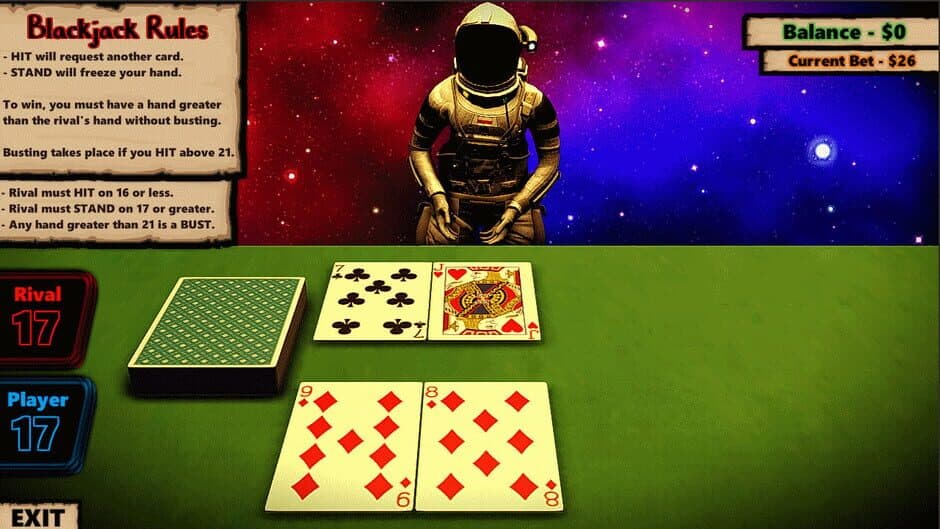 Скриншот 5 из Blackjack In Space