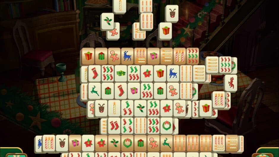 Скриншот 4 из Christmas Mahjong