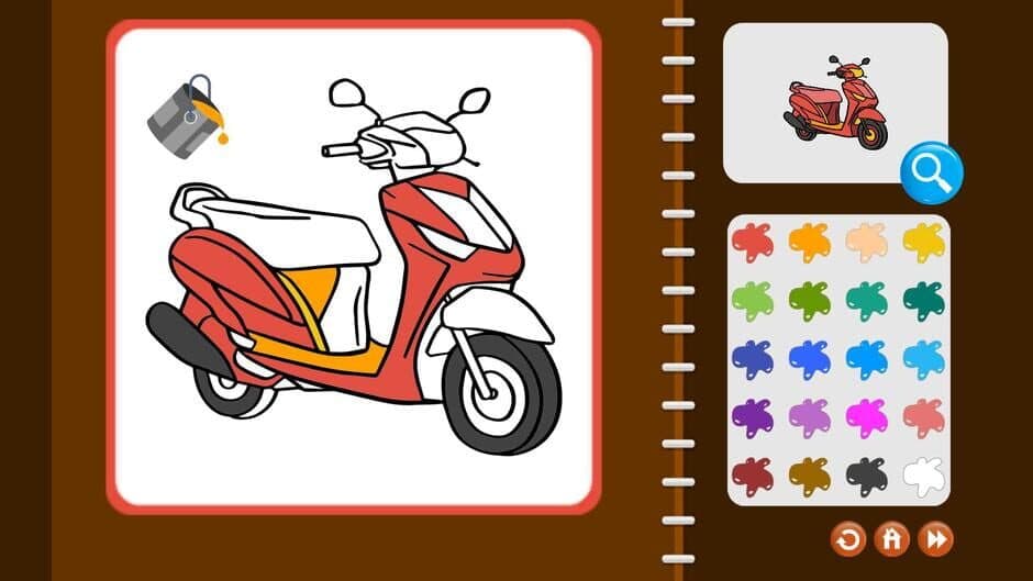 Скриншот 3 из My Coloring Book: Transport