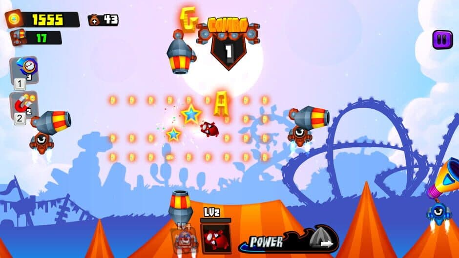 Скриншот 4 из Galaxy Cannon Rider