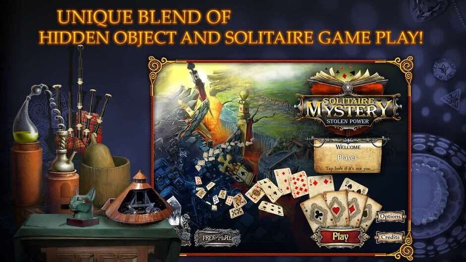 Скриншот 1 из Solitaire Mystery: Stolen Power