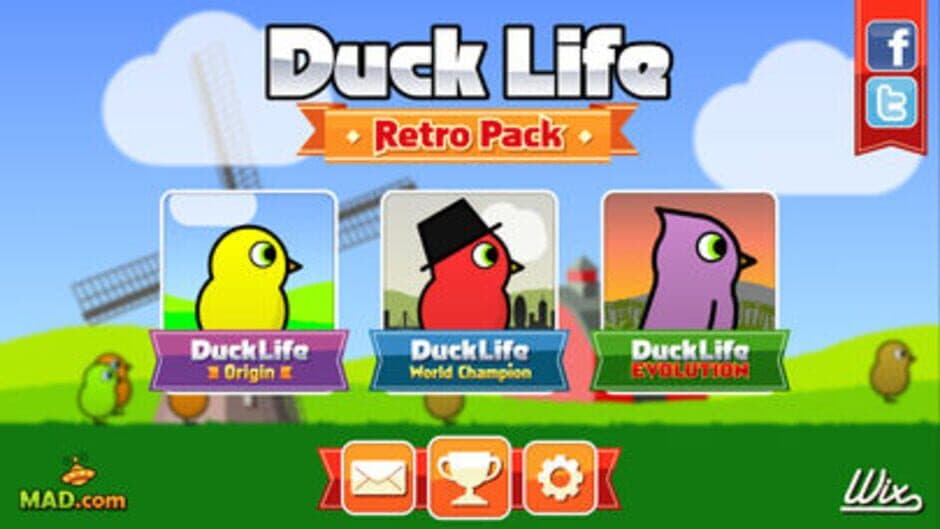 Скриншот 1 из Duck Life: Retro Pack