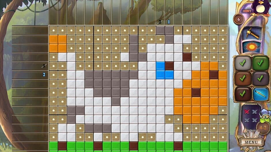 Скриншот 3 из Fantasy Mosaics 27: Secret Colors