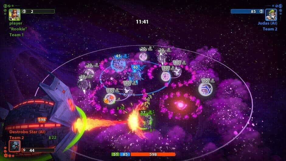 Скриншот 2 из Planets Under Attack