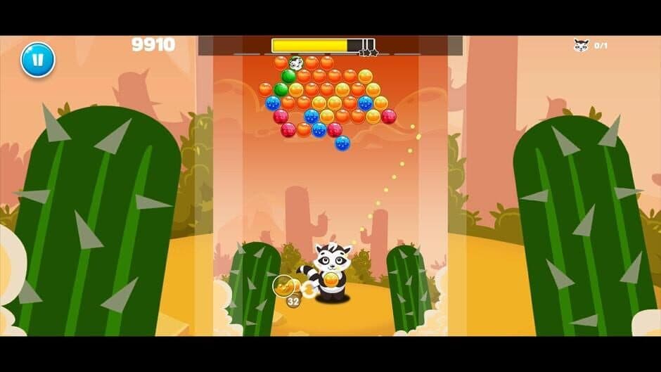 Скриншот 4 из Raccoon Hero: Among the Cacti