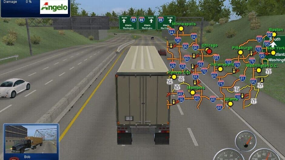 Скриншот 3 из 18 Wheels of Steel: Across America