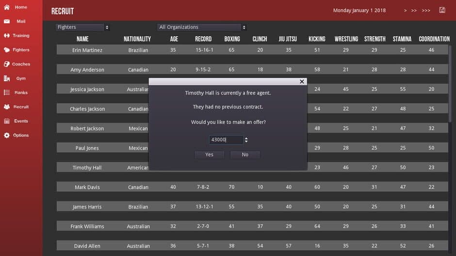 Скриншот 5 из MMA Simulator