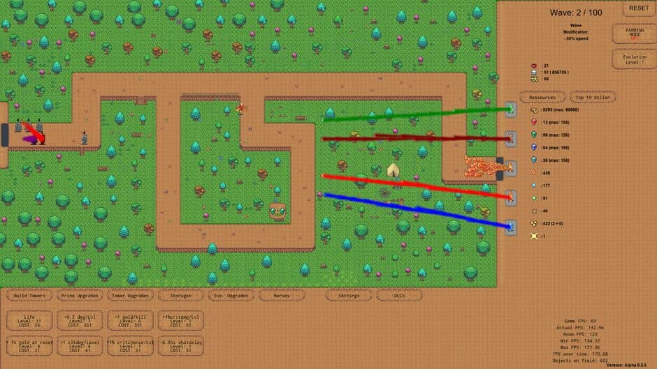 Скриншот 2 из Defense Clicker