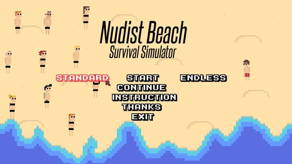 Скриншот 1 из Nudist Beach Survival Simulator