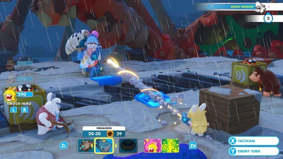 Скриншот 2 из Mario + Rabbids Kingdom Battle: Donkey Kong Adventure